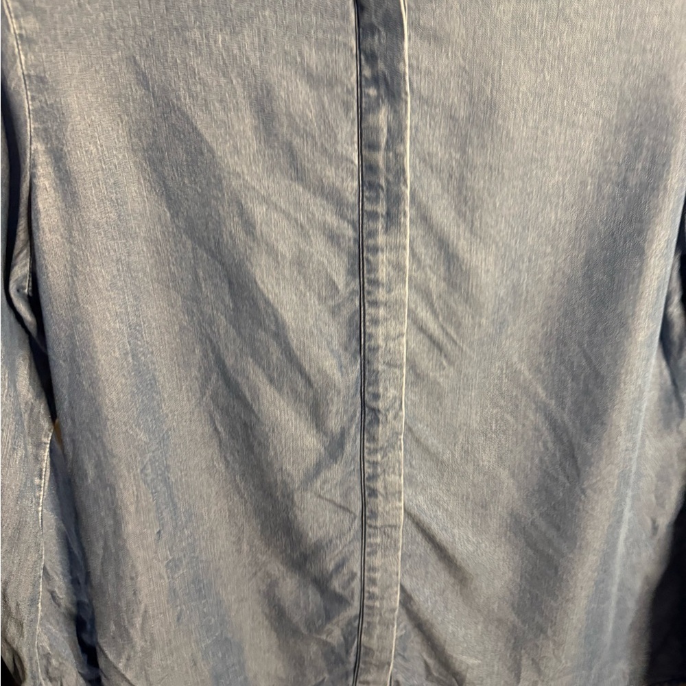 Banana Republic Denim Dressy Blouse - Picture 4 of 5